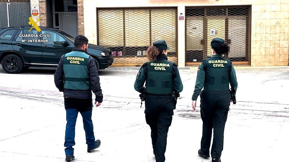 Agentes de la Guardia Civil.