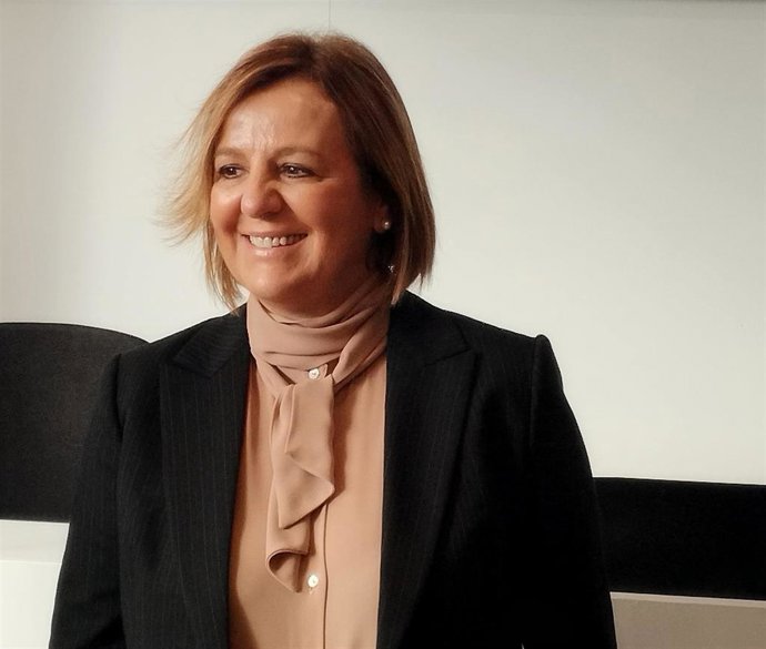 Archivo - La presidenta de Confebask, Tamara Yagüe