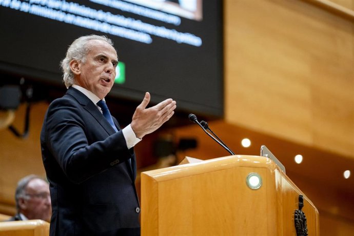 Archivo - El senador del PP Enrique Ruiz Escudero durante una sesión plenaria en el Senado, a 10 de septiembre de 2024, en Madrid (España). 