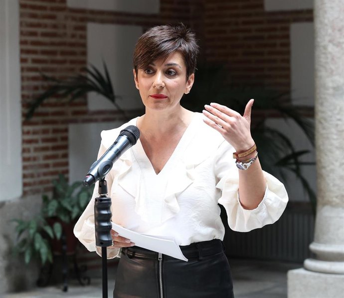 La ministra de Vivienda y Agenda Urbana, Isabel Rodríguez