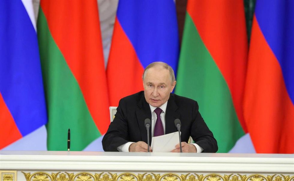El presidente de Rusia, Vladimir Putin