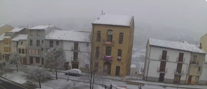 Comença a nevar en la zona de l'interior nord de la província