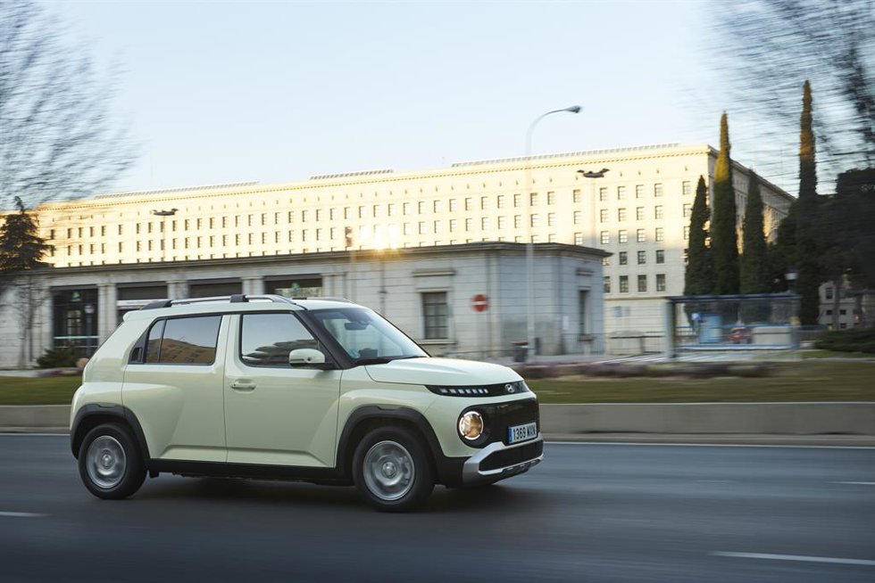 Archivo - Hyundai prevé vender 3.000 unidades del Inster, el SUV urbano 100% eléctrico