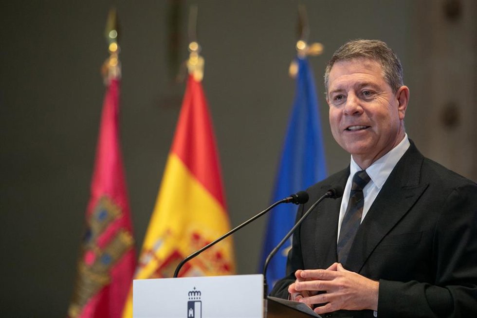 El presidente de C-LM, Emiliano García-Page.