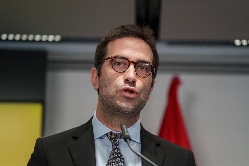 El ministro de Economía, Comercio y Empresa, Carlos Cuerpo. 