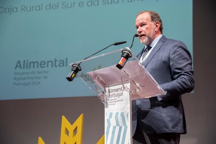 Imagen del presidente de Caja Rural del Sur y su Fundación,  José Luis García-Palacios Álvarez.