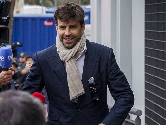 Gerard Piqué ha declarado este viernes en los Juzgados de Majadahonda