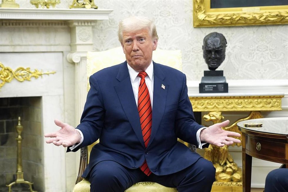 El presidente de Estados Unidos, Donald Trump 