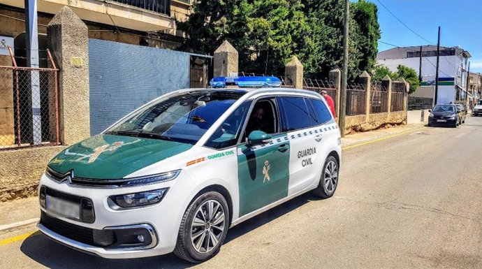Un vehículo de la Guardia Civil.