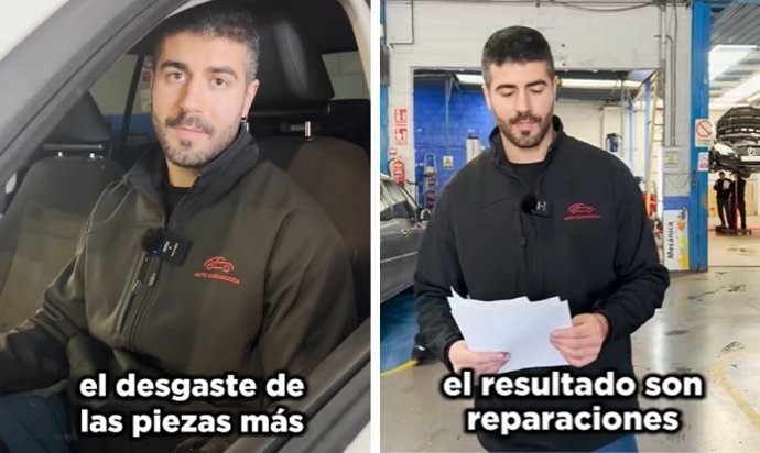 Captura de pantalla de un vídeo de Tiktok de @auto.Carrascosa
