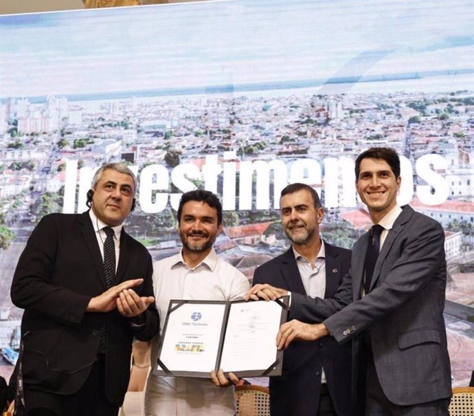 El secretario general de Turismo de la ONU, Zurab Pololikashvili, celebró la inauguración oficial |