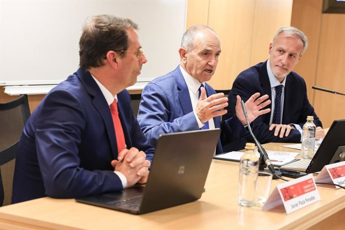 El decano del ICAB, Jesús María Sánchez, durante una de las jornadas formativas