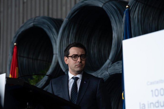 El vicepresidente ejecutivo de la Comisión Europea (CE) para Prosperidad y Estrategia Industrial, Stéphane Séjourné.