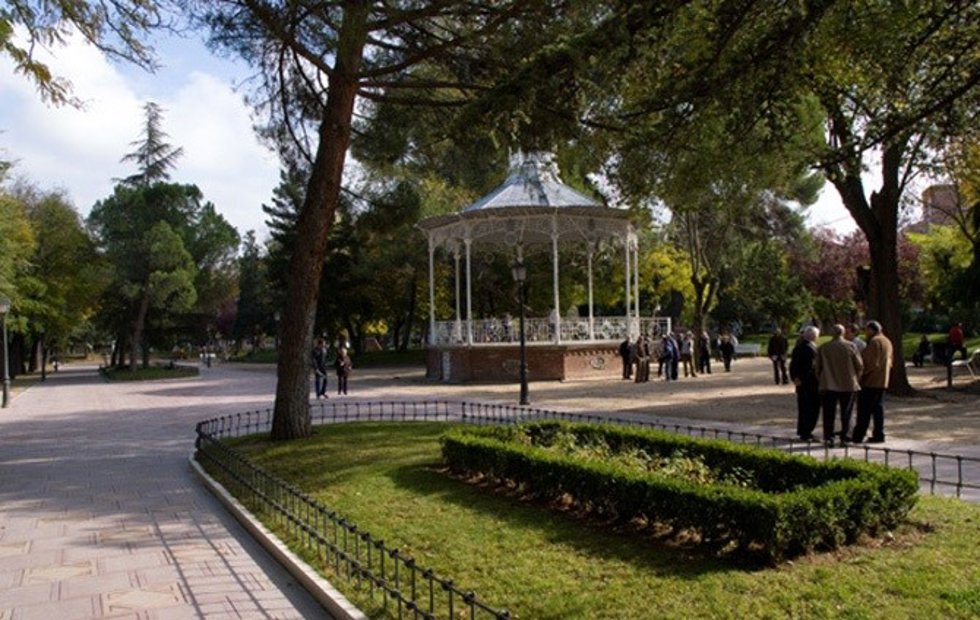 Parque de Concordia en Guadalajara.
