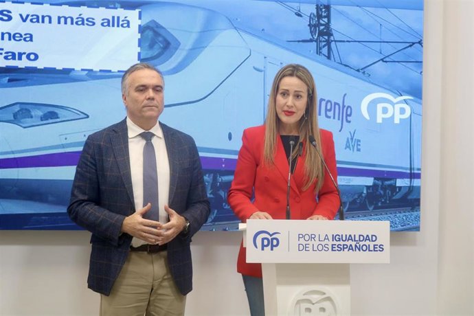 La diputada nacional y portavoz adjunta del Grupo Popular en el Congreso, Bella Verano, y el diputado nacional, Manuel García Félix.