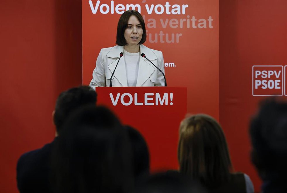 La secretaria general del PSPV-PSOE y ministra de Ciencia, Innovación y Universidades, Diana Morant, en una imagen de archivo.
