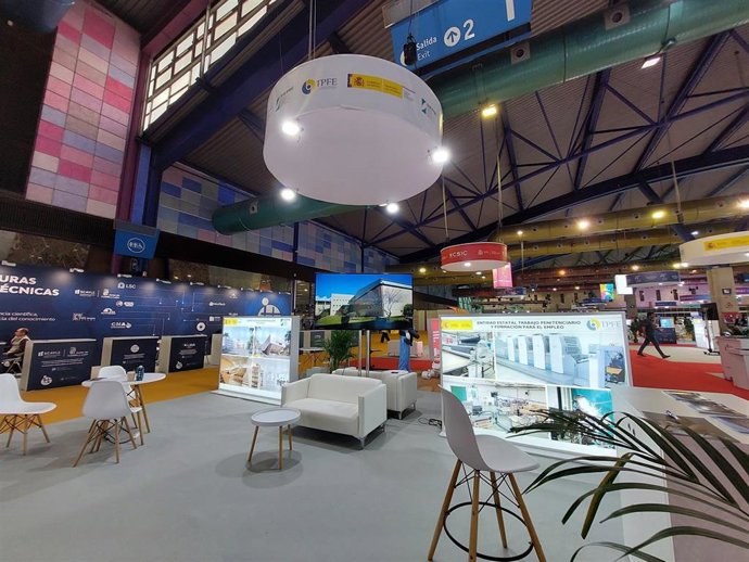 Durante tres días se han mostrado en Transfiere las infraestructuras penitenciarias, los espacios destinados los talleres de producción en las prisiones de la Administración General del Estado y una infografía del futuro Centro de Estudios Penitenciarios.