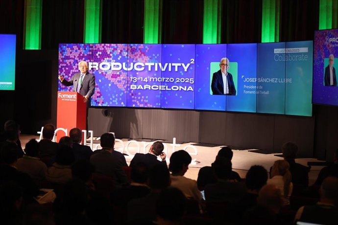 El presidente de Foment del Treball, Josep Sánchez Llibre