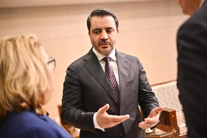 Archivo - El ministro de Exteriores de Siria, Asaad al Shaibani.