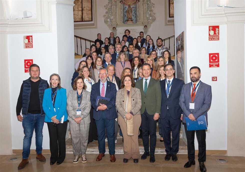 Participantes en el IV Foro Profesional de Protocolo y Relaciones Institucionales de España, que se celebra en la UCAM