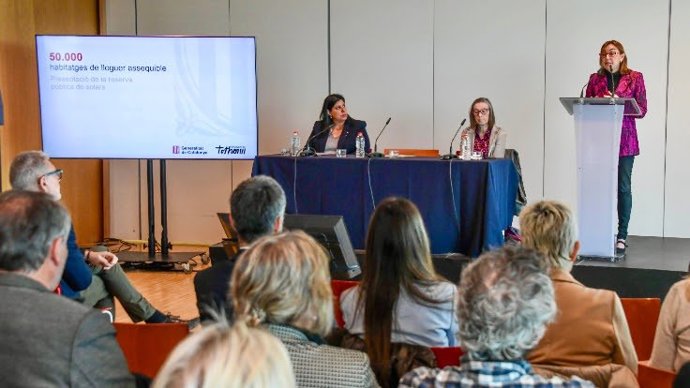 La consellera de Territorio, Vivienda y Transición Ecológica, Sílvia Paneque