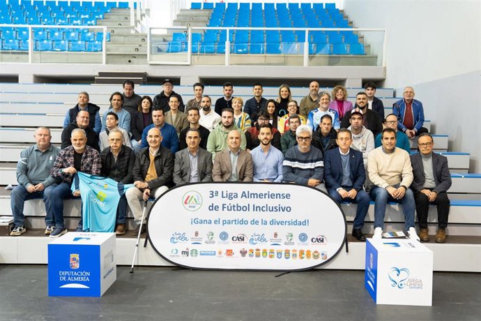 Presentación de la III Liga Almeriense de Fútbol Inclusivo.