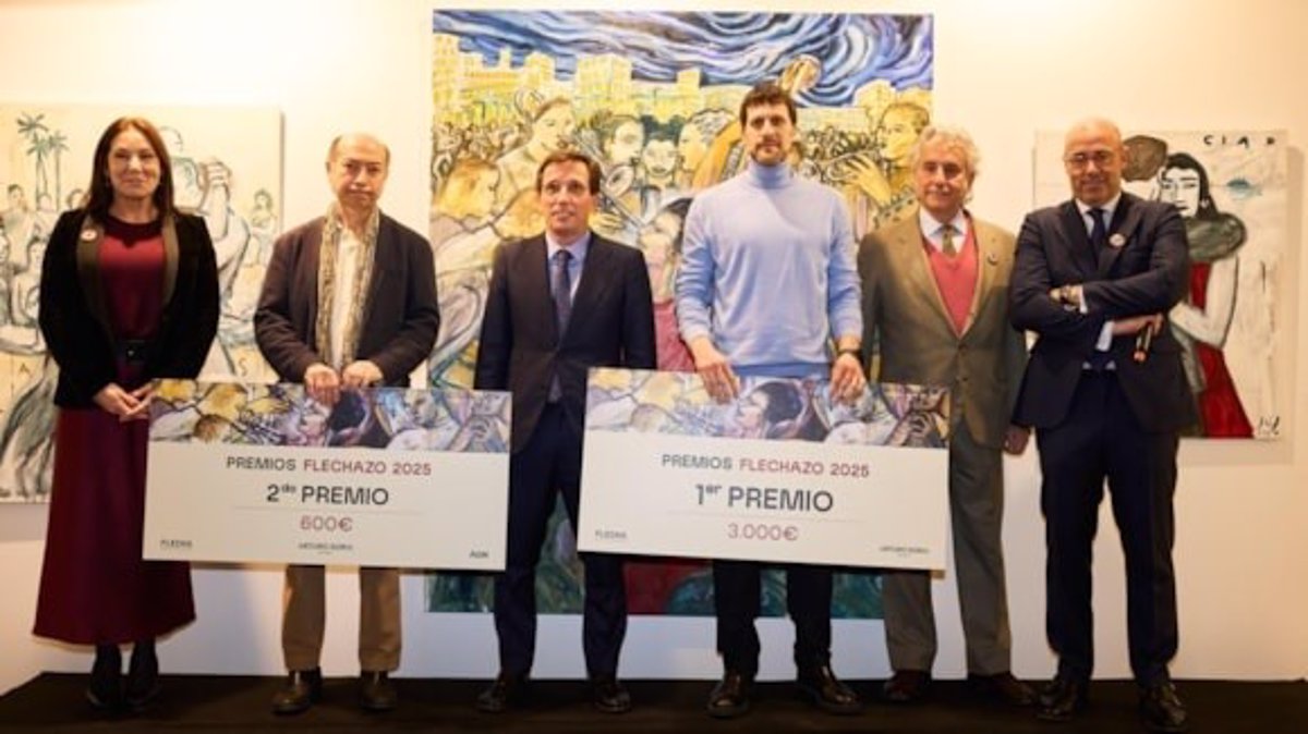 José Ignacio Lucía Orrite and Luis Javier Gayá, awarded the ‘Archecto’ of Art award