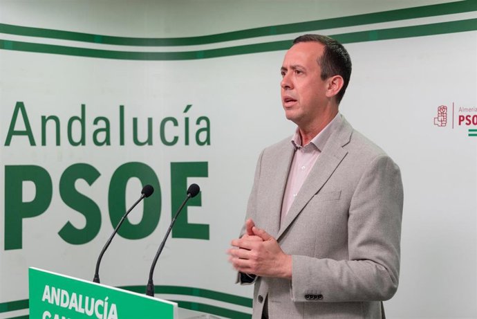 EL secretario general del PSOE de Almería, José María Martín.