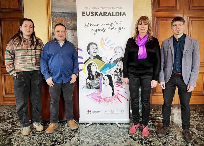 Ekhine Txokarro, Oscar Zapata, Ana Ollo y Javier Arakama
