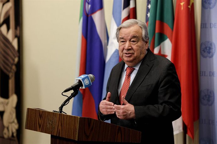 El secretario general de Naciones Unidas, António Guterres