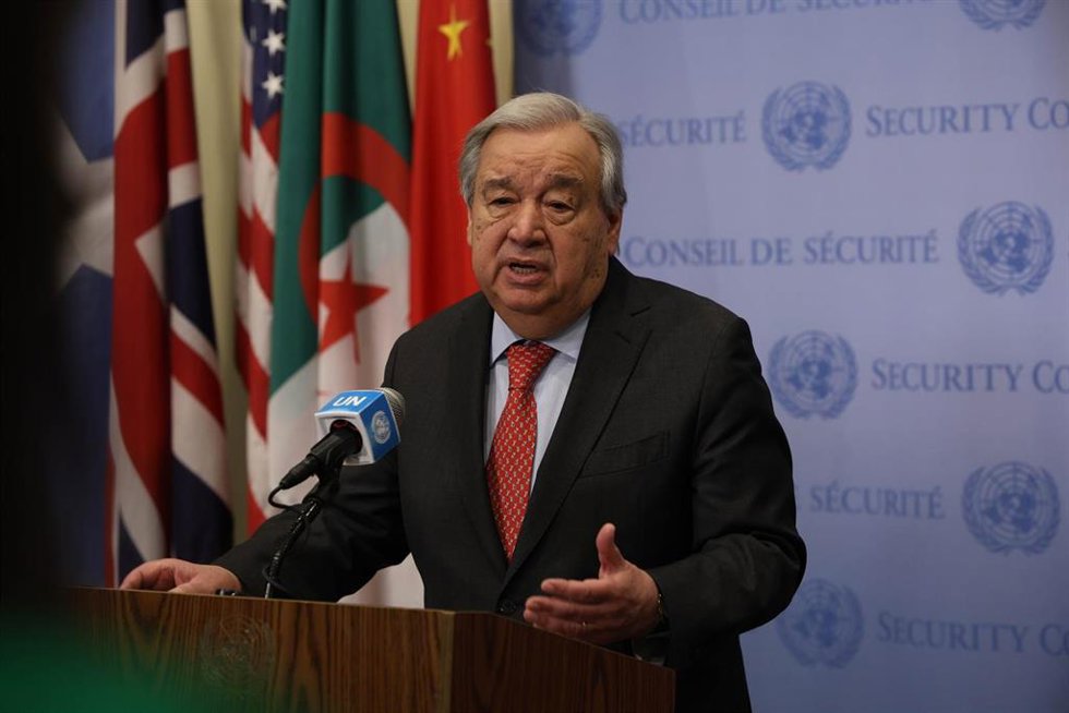 El secretario general de Naciones Unidas, António Guterres.