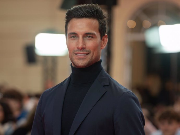 Jaime Astrain en la alfombra roja del Festival de Málaga 2025. A 14 de marzo de 2025 en Málaga (Andalucía, España).