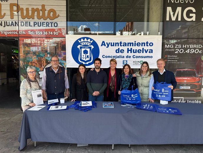 Celebración del Día Mundial de los Derechos de las Personas Consumidoras en Huelva.