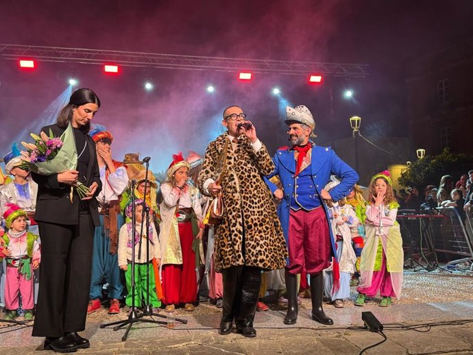 Imagen del pregón del Carnaval 2025 de El Puerto de Santa María (Cádiz).