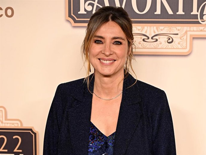Sandra Barneda durante el estreno de la nueva serie de Telecinco "La Favorita 1922", a 12 de marzo de 2025, en Madrid (España).