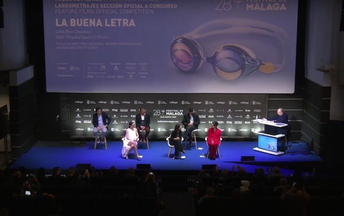 Rueda de prensa presentación de 'La buena letra' en el Festival de Málaga