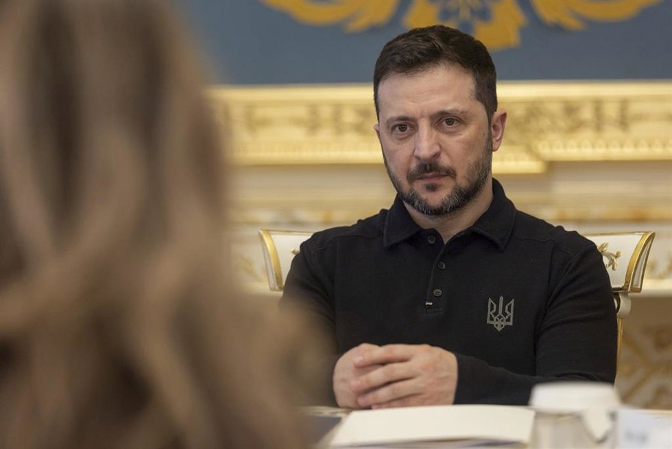 Volodimir Zelenski, presidente de Ucrania