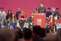 Chivite apela a la "vecindad" territorial para generar alianzas "por el bien común" en la nueva etapa del PSOE Aragón
