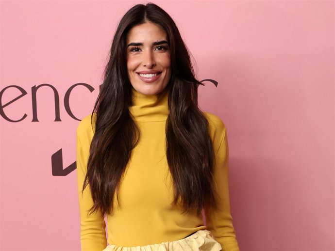 Lidia Torrent durante el desfile de la firma, 'Encinar' donde presenta su nueva colección FW25, a 10 de marzo de 2025, en Madrid (España) .