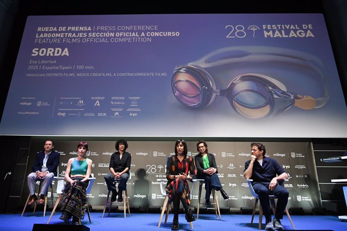 Roda de premsa de la pel·lícula 'Sorda' al Festival de Cinema de Màlaga