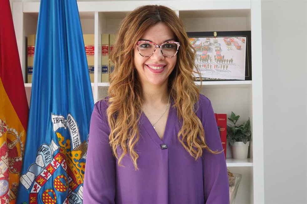 Imagen de la delegada del Gobierno en Melilla, Sabrina Moh.