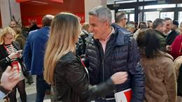 Pablo Zuloaga a su llegada al Congreso del PSOE