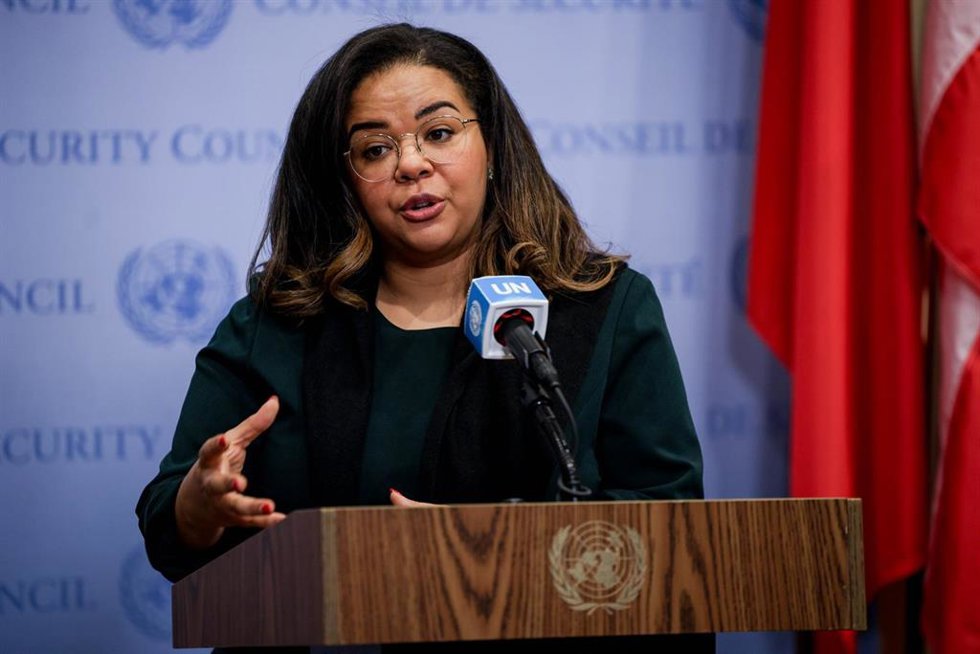 La ministra de Asuntos Exteriores de República Democrática del Congo, Thérse Kayikwamba