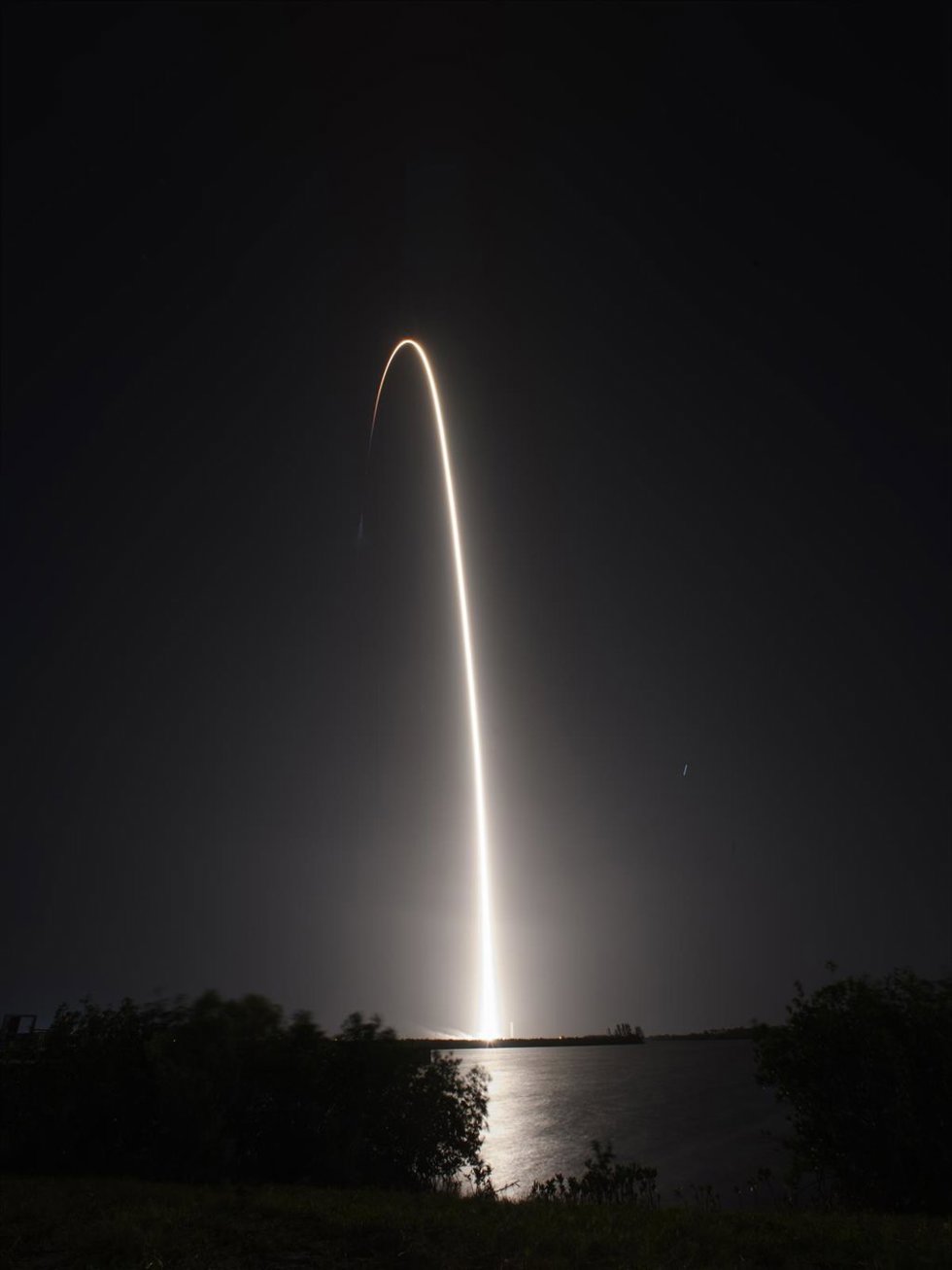 Archivo - Cohete SpaceX Falcon 9 ', en Florida, Estados Unidos.