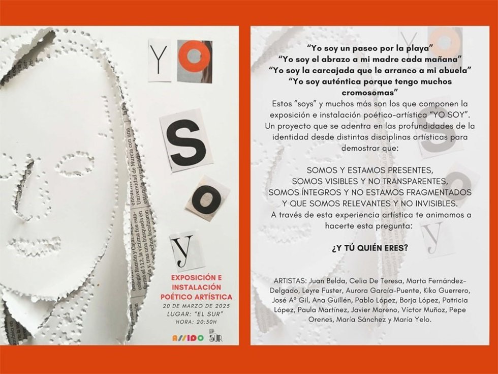 Cartel de la exposición de Assido Murcia