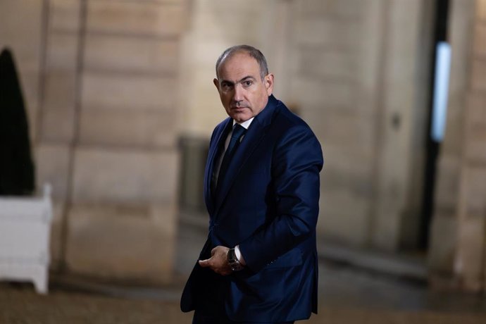 Archivo - February 10, 2025, Paris, France, France: Armenia s Prime Minister Nikol Pashinyan arrives to attend a European heads of state meeting on the sideline of the Artificial Intelligence (AI) Action Summit, at the Elysee palace.