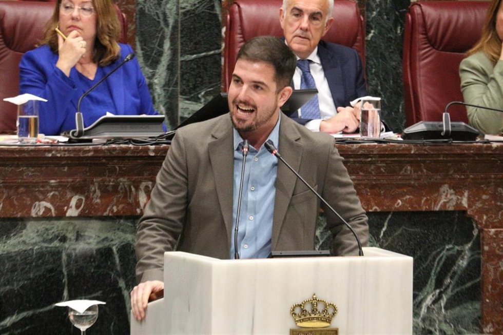El diputado regional Miguel Ortega