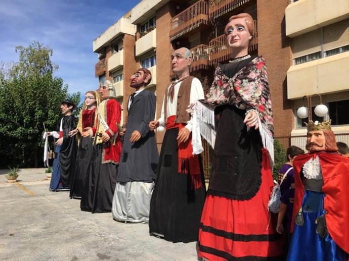 Gigantes y cabezudos de Logroño