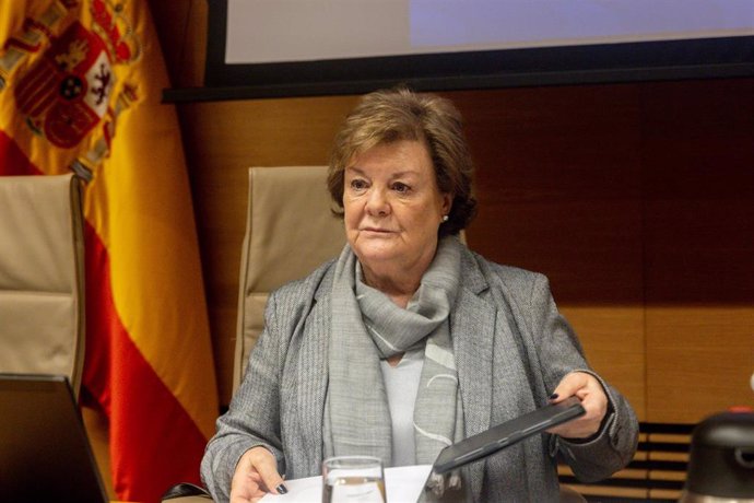 Archivo - La presidenta del Tribunal de Cuentas, Enriqueta Chicano, comparece en la Comisión Mixta para las relaciones con el Tribunal de Cuentas, en el Congreso de los Diputados, a 19 de diciembre de 2024, en Madrid (España).