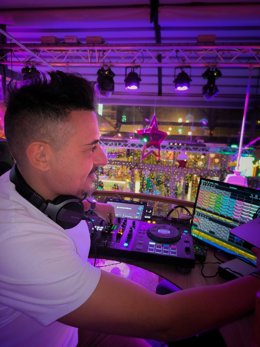 El Dj cordobés Rafa León.